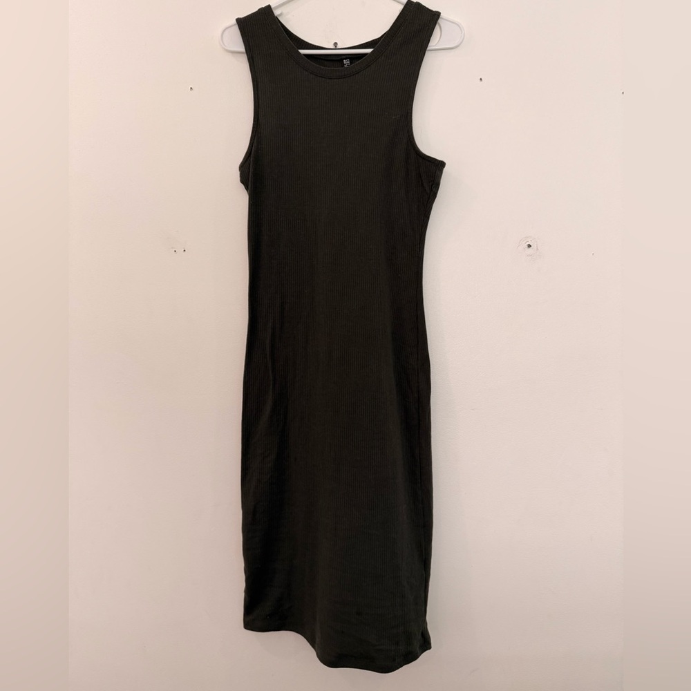 Cotton On Olive Green Midi Dress